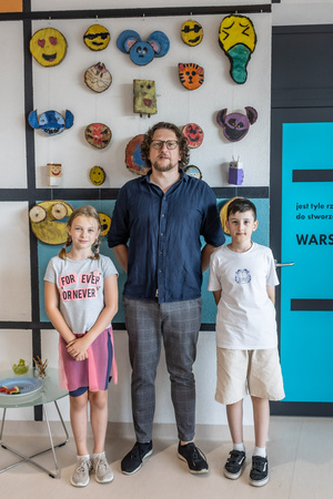 Wernisaż i prezentacja prac grup stałych - Daniel Cholewiak wraz z uczestnikami zajęć