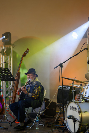 Starówka Jazz Festival 2025 - Koncert II - Old Boys Band na scenie amfiteatru letniego