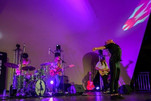 XX Był Sobie Blues: Natalia Sikora śpiewa Janis Joplin - Na amfiteatralnej scenie Natalia Sikora z zespołem