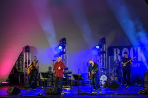 Rock na Starówce - Na scenie zespół wokalisty Lark - Marcina Gądka