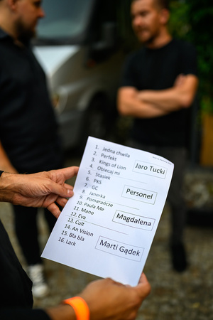 Rock na Starówce - Artyści na backstage'u