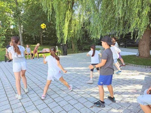 Wakacyjne senso-warsztaty - Uczestnicy podczas warsztatów