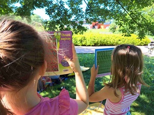 Wakacyjne senso-warsztaty - Uczestnicy podczas warsztatów