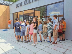 Wakacyjne senso-warsztaty - Uczestnicy podczas warsztatów