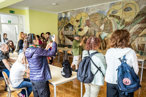 Wycieczka szlakiem małopolskiej ceramiki - Uczestnicy podczas wycieczki