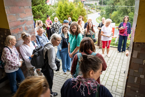 Wycieczka szlakiem małopolskiej ceramiki - Uczestnicy podczas wycieczki