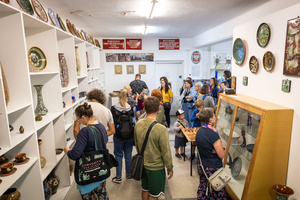 Wycieczka szlakiem małopolskiej ceramiki - Uczestnicy podczas wycieczki