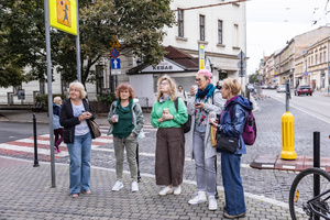 Wyjazd studyjny do Krakowa - Uczestnicy podczas wyjazdu