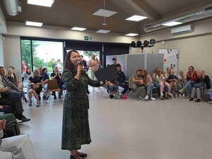 Piknik 13. Dzielnicy! - Prowadząca Piknik Magdalena Trusz