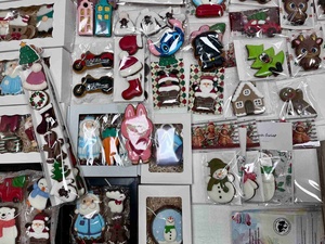 Przedświąteczny kiermasz twórczości i rękodzieła - produkty podczas kiermaszu