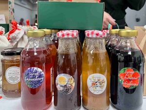 Przedświąteczny kiermasz twórczości i rękodzieła - produkty podczas kiermaszu