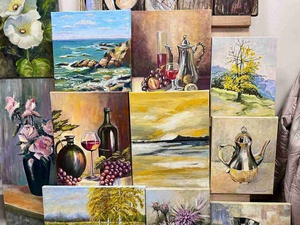 Przedświąteczny kiermasz twórczości i rękodzieła - produkty podczas kiermaszu