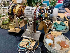 Przedświąteczny kiermasz twórczości i rękodzieła - produkty podczas kiermaszu