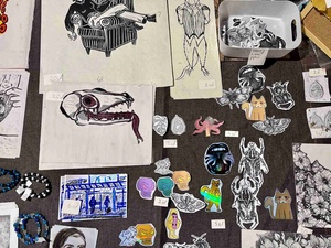 Przedświąteczny kiermasz twórczości i rękodzieła - produkty podczas kiermaszu