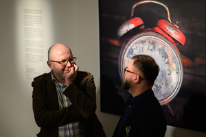 Wystawa: Rozważania nad istotą czasu - Tomasz Sobczak i Marcin Dąbek.