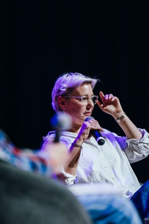 40. TNF: Dzień 4 (25.05.26) - Maria Wojtyszko, współreżyserka filmu "Miłe kobiety" odpowiadająca na pytania widzów podczas spotkania po projekcji