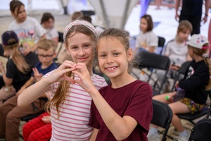 40. TNF: Dzień 8 (29.05.26) - Filmowy Rynek: uczestniczki warsztatów dla dzieci