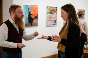 Wernisaż wystawy "Nie pytaj mnie"