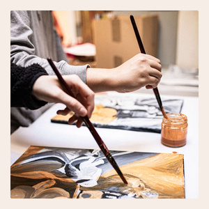 Plakat: Pracownia Plastyczna - dodatkowy nabór