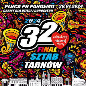 Plakat: 32. Finał WOŚP: Światełko do nieba