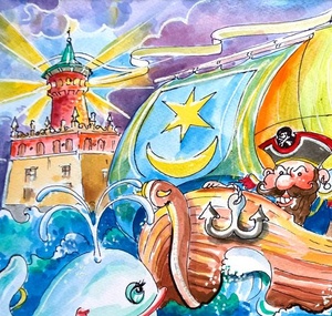 Plakat: Piknik Żeglarski dla dzieci