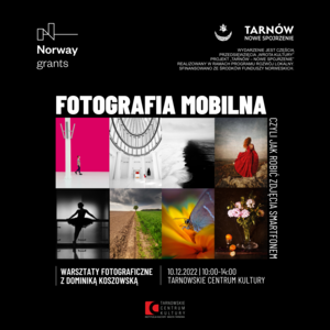 Plakat: Warsztaty: Fotografia mobilna