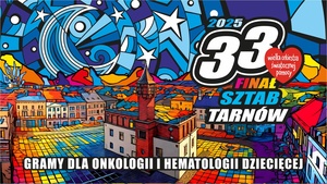 Plakat: Koncert 33. finału Wielkiej Orkiestry Świątecznej Pomocy