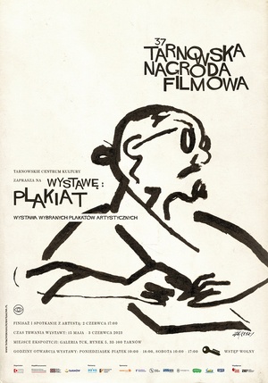 Plakat: Wystawa: @Plakiat. Wystawa wybranych plakatów artystycznych