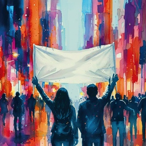 Plakat: Koncert: Pracownia Piosenki „Transparenty i bandaże”