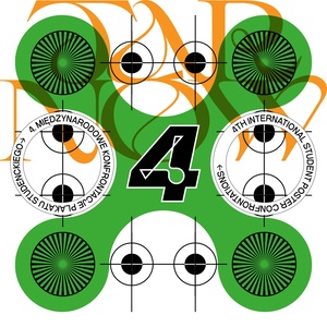 Plakat: Wystawa: Konfrontacje Plakatu Studenckiego