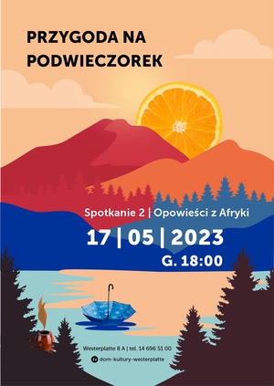 Plakat: Przygoda na podwieczorek