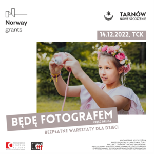 Plakat: Warsztaty: Będę fotografem cz. 2
