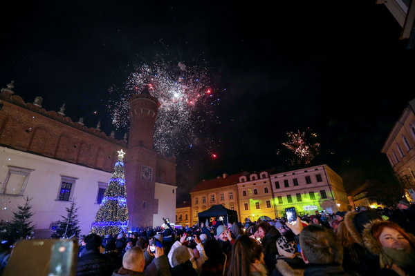 Sylwester na tarnowskim Rynku