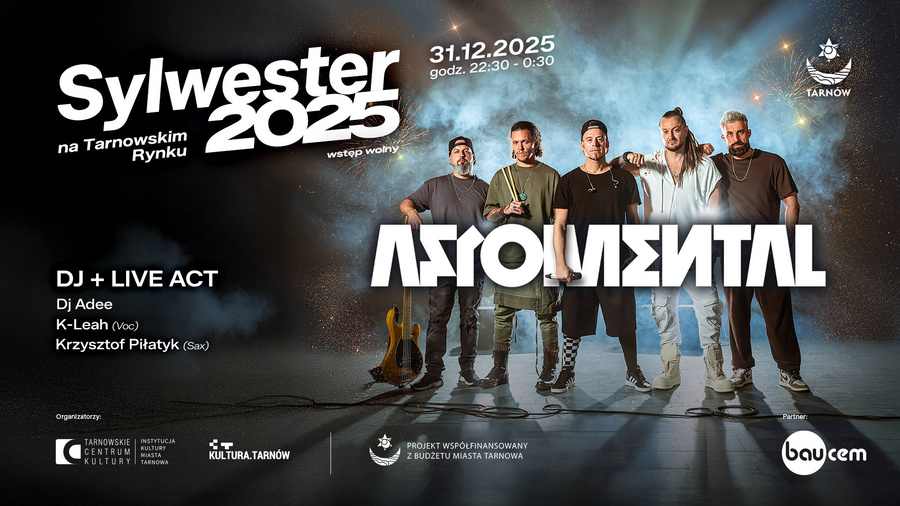 Sylwester na tarnowskim Rynku. Afromental gwiazdą wieczoru