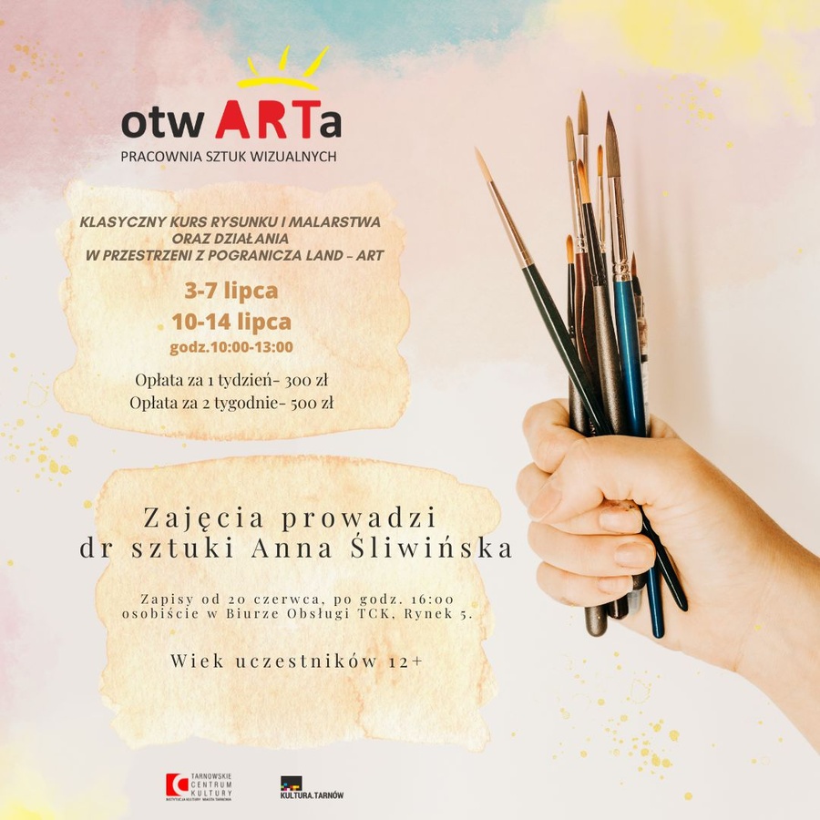 Wakacje z otwARTą Pracownią Sztuk Wizualnych - otwARTa klasycznie