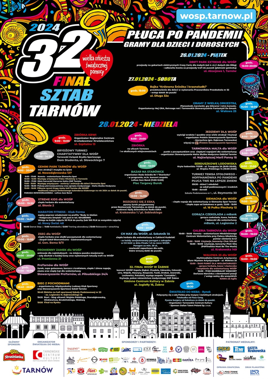 32. Finał WOŚP: Światełko do nieba