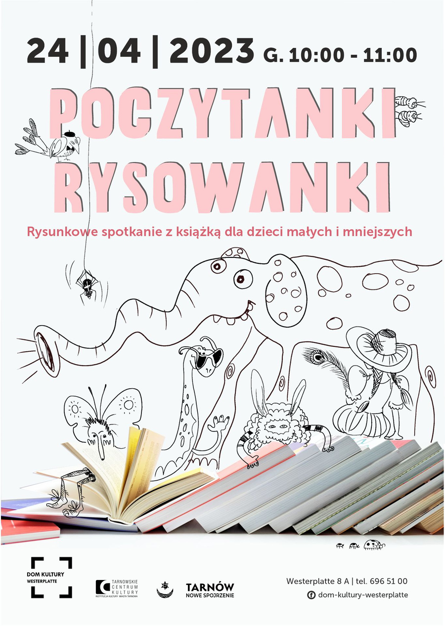Poczytanki rysowanki. Rysunkowe spotkanie z książką dla dzieci małych i mniejszych
