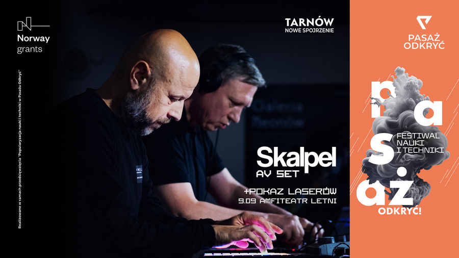 Skalpel AV SET + pokaz laserów