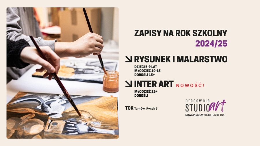 Studio Art - Zapisy do nowej pracowni sztuki