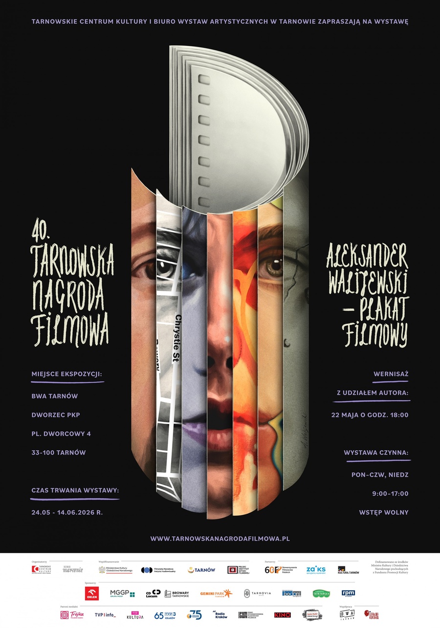 Wystawa 40. TNF: Aleksander Walijewski - Plakat Filmowy