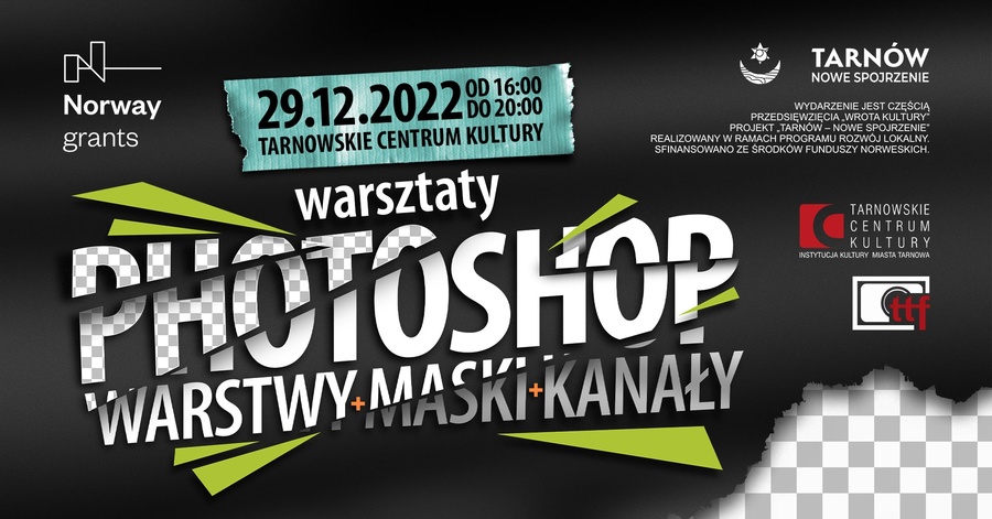 Warsztaty: Photoshop: warstwy, maski i kanały