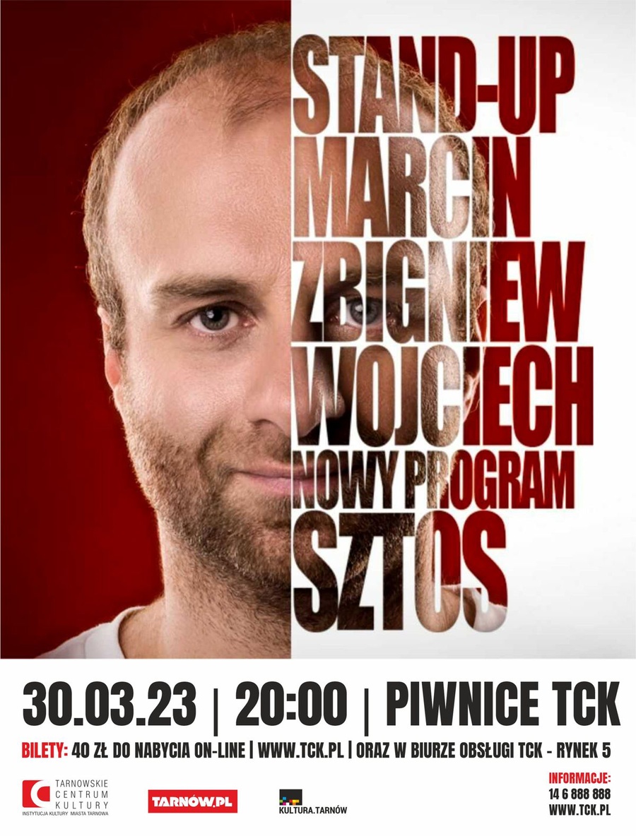 Stand-up: Marcin Zbigniew Wojciech - Nowy program "Sztos"