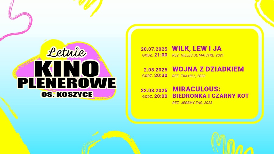 Letnie Kino Plenerowe – Osiedle Koszyce
